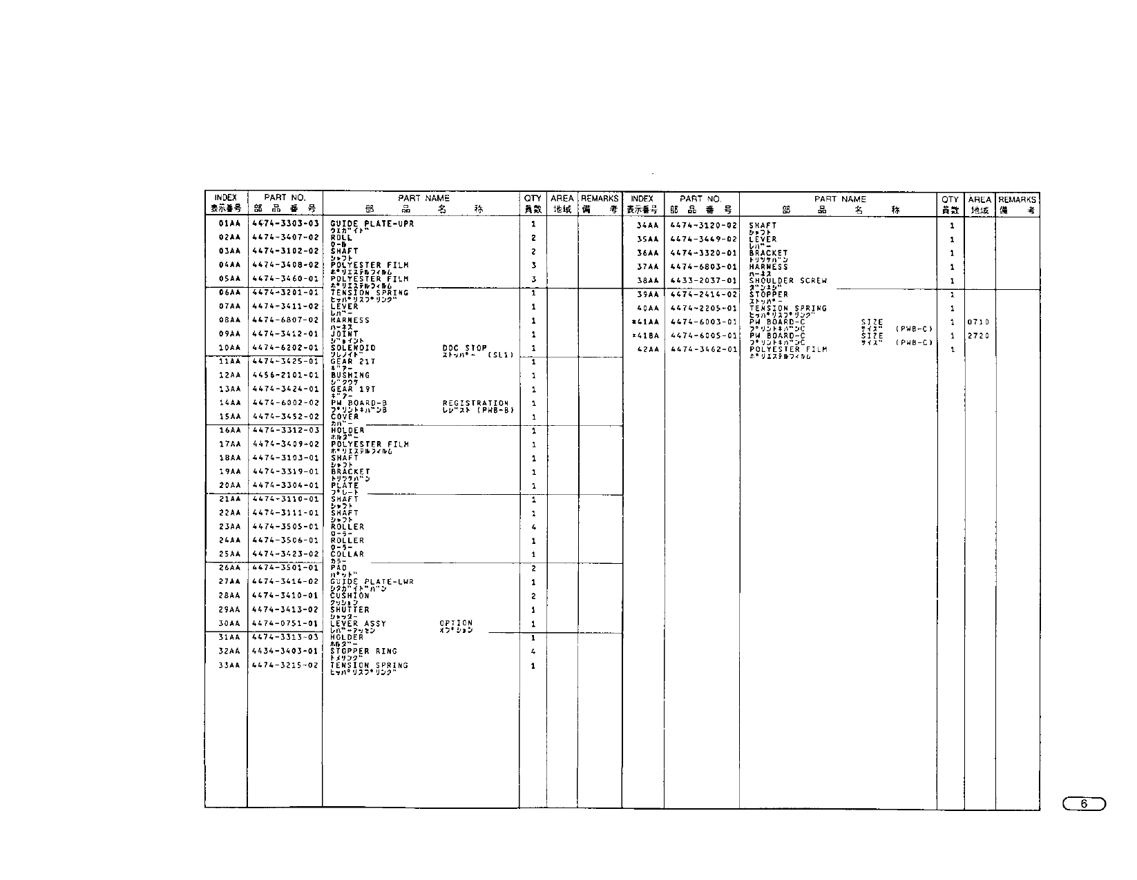 Konica-Minolta Options AFR-12 Parts Manual-5